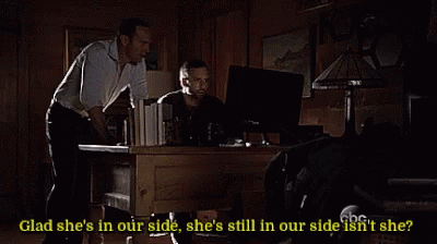 Agents Of Shield Shes On Our Side GIF - Agents Of Shield Shes On Our Side Our Team GIFs