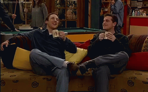 Cheers To That GIF - Boy Meets World Coffee Cheers GIFs
