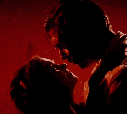 Gone With The Wind Kiss GIF