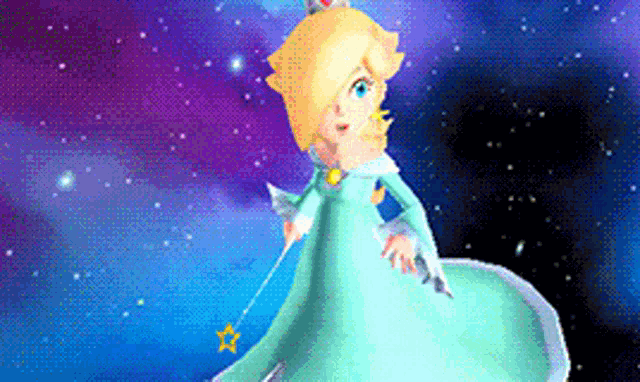 Rosalina Mario GIF - Rosalina Mario Super Mario Galaxy GIFs