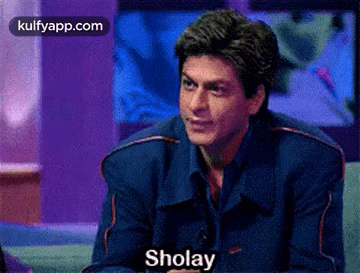 Sholay.Gif GIF - Sholay Shah Rukh Khan Person GIFs
