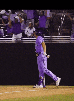 a baseball player wearing a purple uniform with the word rays on the front