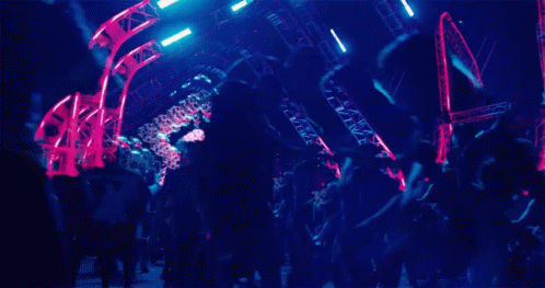 Mirror Party People GIF - Mirror Party People Lights GIFs