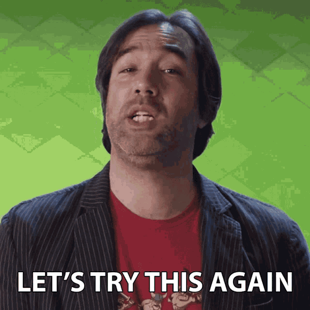 Lets Try This Again Darian GIF - Lets Try This Again Darian Give Another Shot GIFs