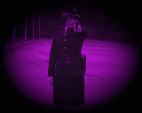 Police Woman Retro Cop GIF - Police Woman Retro Cop Change Color GIFs