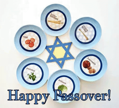 Happy Passover GIF - Food Plates GIFs