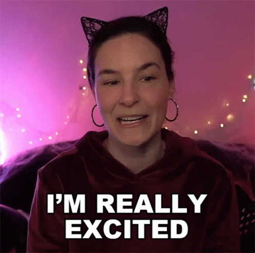 Im Really Excited Cristine Raquel Rotenberg GIF - Im Really Excited Cristine Raquel Rotenberg Simply Nailogical GIFs