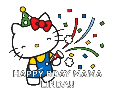 Hello Kitty Celebrate GIF - Hello Kitty Celebrate Happy Birthday GIFs