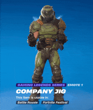 a video game character with the name company jig