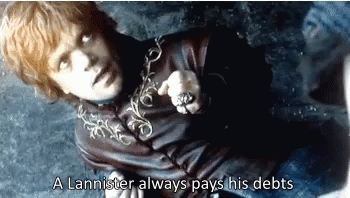 Lannister Debt GIF - Lannister Debt Pay GIFs