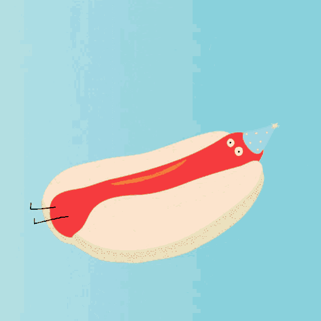 Hotdog Happy GIF