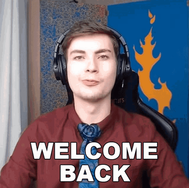 Welcome Back Blazybard GIF - Welcome Back Blazybard Robbie Trickett GIFs
