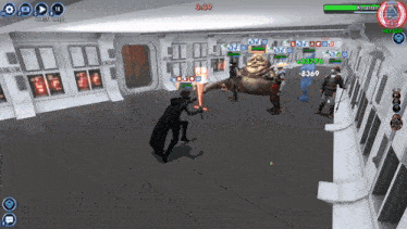 a screenshot of a video game with the number 3699
