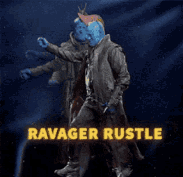 the word rustle is on a black background
