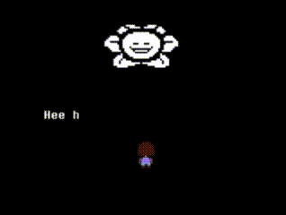a person in a video game is standing in front of a square with a y on it