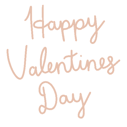 the words happy valentine 's day are written in cursive