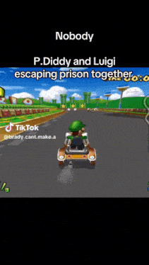 nobody p. diddy and luigi escaping prison together