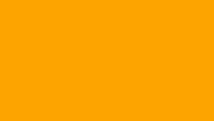 a cartoon fox is standing in front of a yellow background