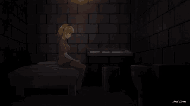 a drawing of a girl with the word art on it