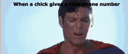 Fake Number GIF - Superman GIFs