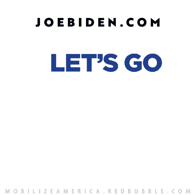 a logo that says let 's go joe on it
