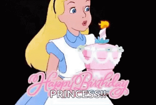 Happ Birthday Alice GIF - Happ Birthday Alice Birthday Cake GIFs