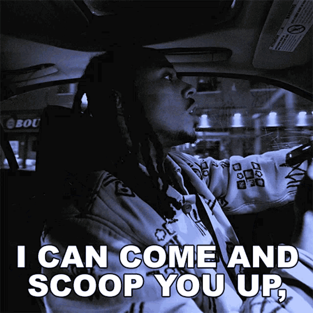 I Can Come And Scoop You Up It Aint A Problem Babe Zach Zoya GIF - I Can Come And Scoop You Up It Aint A Problem Babe Zach Zoya Birthday Sex Song GIFs