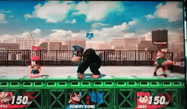 Harambe GIF - Super Smash Donkey Kong Nes GIFs