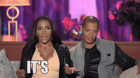 Overwhelmed GIF - Amina Buddafly Peter Gunz Marriage Boot Camp GIFs