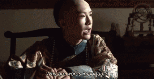 Words Important GIF - Words Important Thoughts GIFs