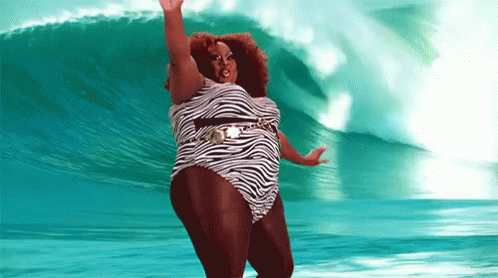 Surfing GIF - Funny Latrice Royale Summer GIFs
