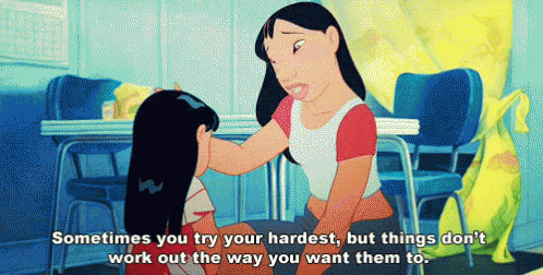 Sometimes You Try Your Hardest - Lilo And Stitch GIF - Trying Try Im Trying GIFs