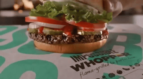 Burger King Impossible Whopper GIF - Burger King Impossible Whopper Burger GIFs