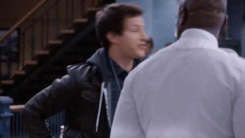 Jake Peralta Terry Jeffords GIF - Jake Peralta Terry Jeffords Mole Investigation GIFs