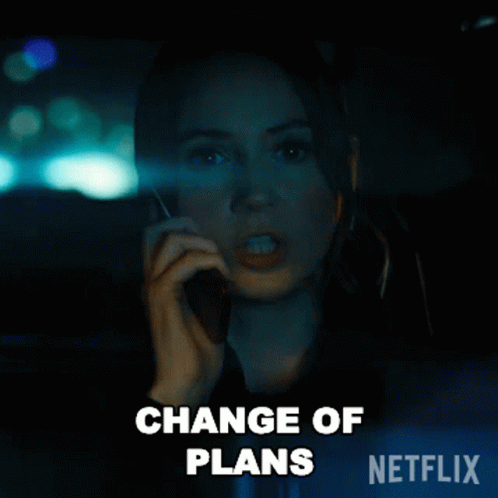 Change Of Plans Sam GIF - Change Of Plans Sam Karen Gillan GIFs
