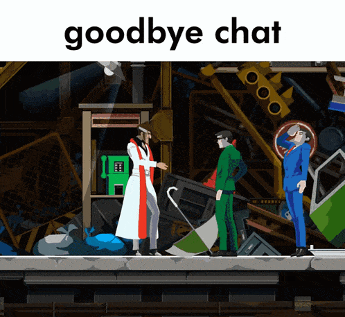 Ghost Trick Goodbye Chat GIF - Ghost Trick Goodbye Chat Good Night GIFs