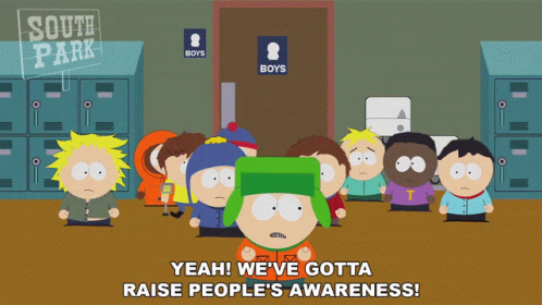 Yeah Weve Gotta Raise Peoples Awareness Kyle Broflovski GIF - Yeah Weve Gotta Raise Peoples Awareness Kyle Broflovski South Park GIFs