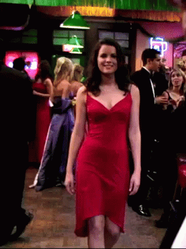 Jaimie Alexander Its Always Sunny In Philadelphia GIF - Jaimie Alexander Its Always Sunny In Philadelphia Red Dress GIFs