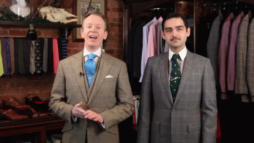 Need To Dress Up But Have A Thin Frame? Here Are A Few Tips To Keep In Mind. GIF - Diy Style Gents GIFs