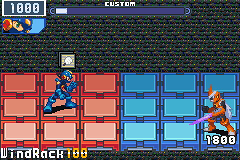 a screenshot of a video game that says custom