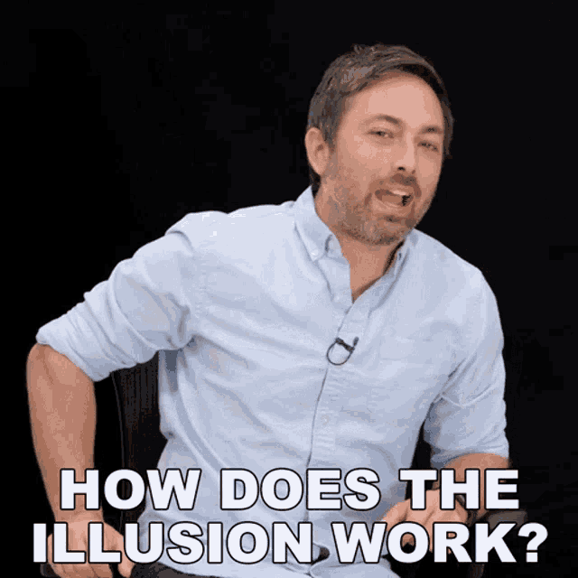 How Does The Illusion Work Derek Muller GIF - How Does The Illusion Work Derek Muller Veritasium GIFs
