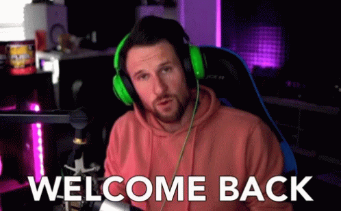 Welcome Back Nice To Have You Back GIF - Welcome Back Nice To Have You Back Glad GIFs