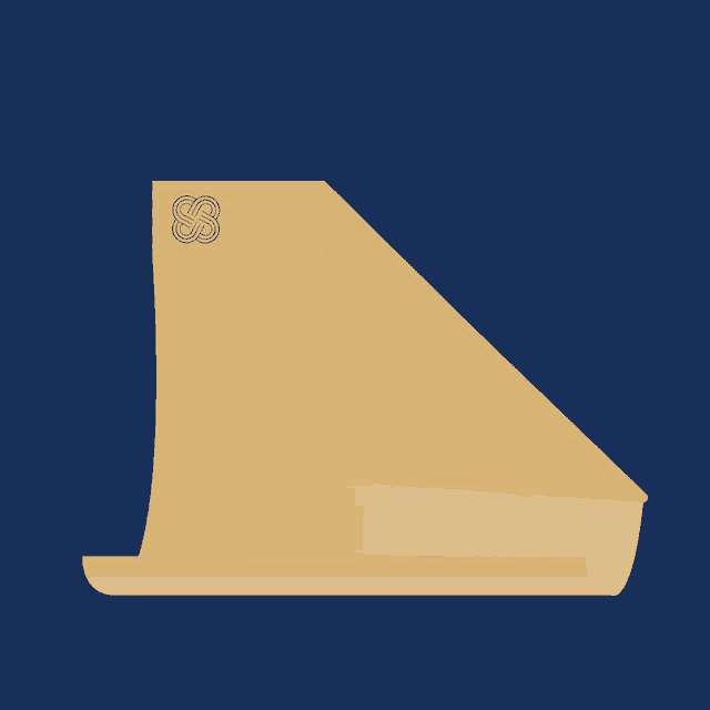 a piece of paper with the letter s on the top