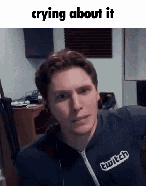 Jerma Crying GIF - Jerma Crying Cry About It GIFs