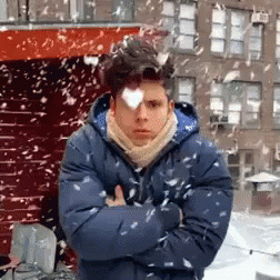 Wrapped Up In The Snow GIF - Wrapped Up Freezing Cold GIFs