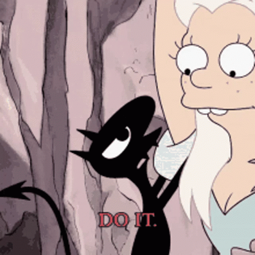 Do It Lucy GIF - Do It Lucy Disenchantment GIFs