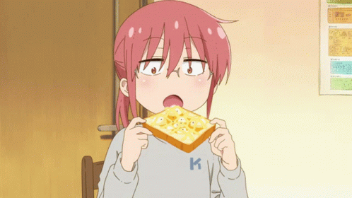 Kobayashi San Eating GIF - Kobayashi San Eating Anime GIFs