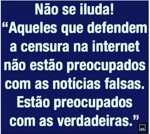 a blue sign that says " não se iluda " in white letters