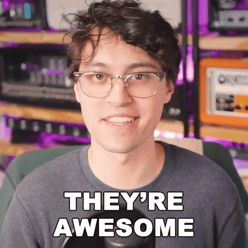Theyre Awesome Hunter Engel GIF - Theyre Awesome Hunter Engel Agufish GIFs