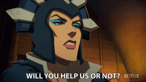Will You Help Us Or Not Evil Lyn GIF - Will You Help Us Or Not Evil Lyn Masters Of The Universe Revelation GIFs